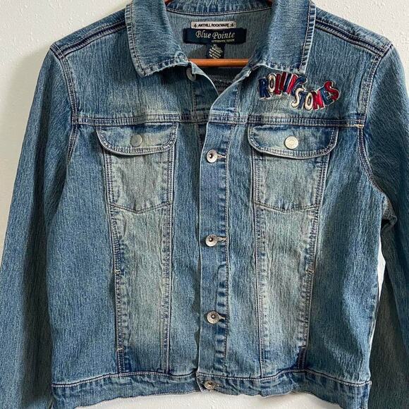 Vintage rolling stones denim jacket - Picture 4 of 7